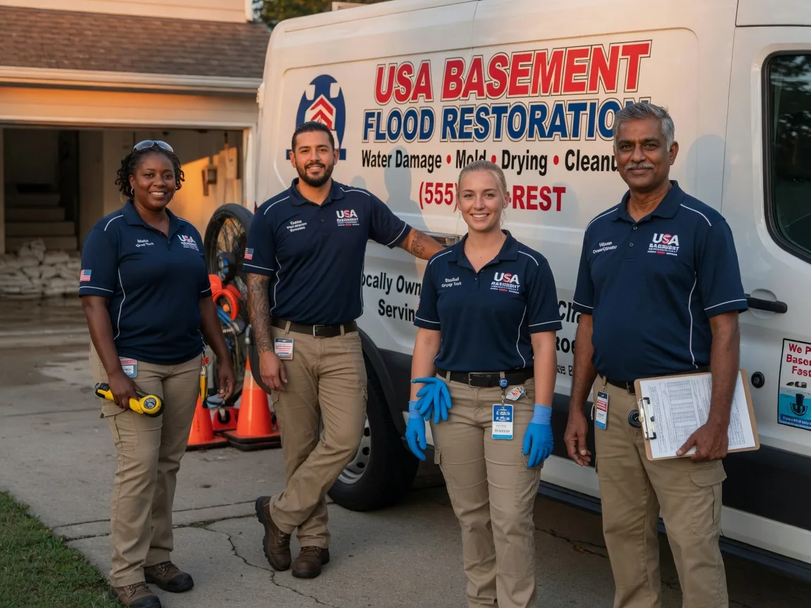 Basement Flood Cleanup company in Lisbon, OH
